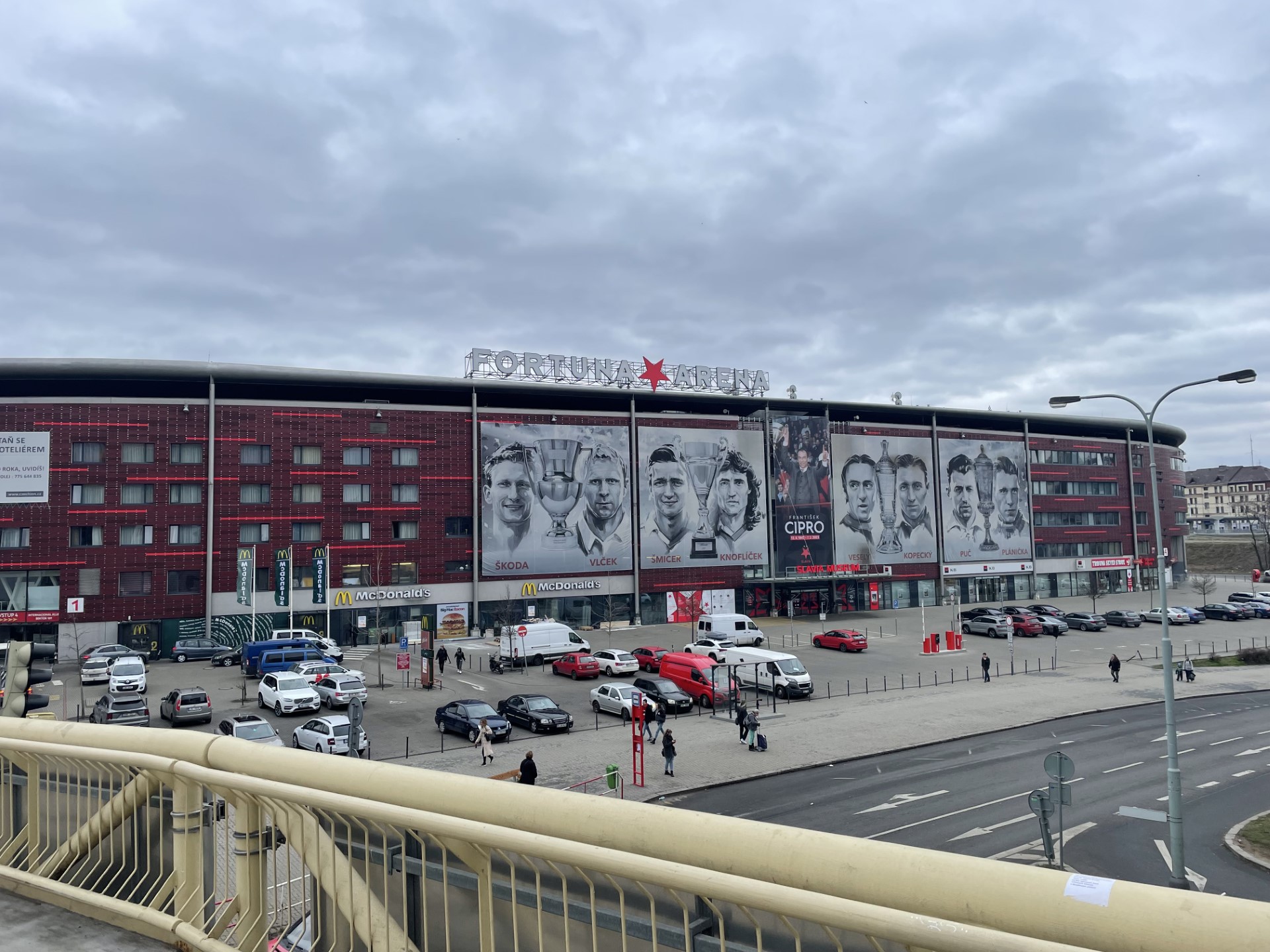 Slavia Prague's Fortuna Arena.