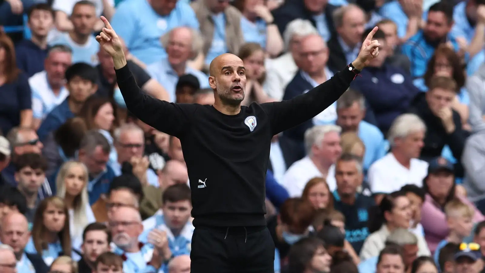 Watch: Guardiola makes epic speech at half-time of City’s Villa comeback