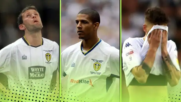 Leeds United Play-Off Heartbreak featuring Eirik Bakke (2006), Jermaine Beckford (2008) and Mateusz Klich (2019)