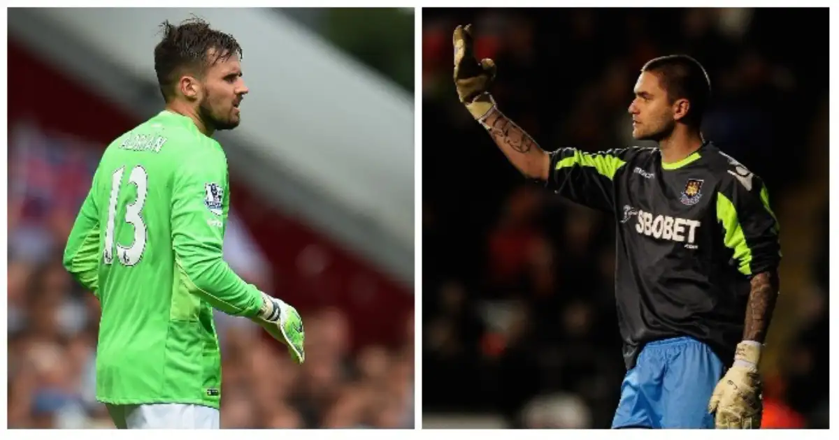 How TWO Arsenal outfielders ended up in goal on loan at West Ham