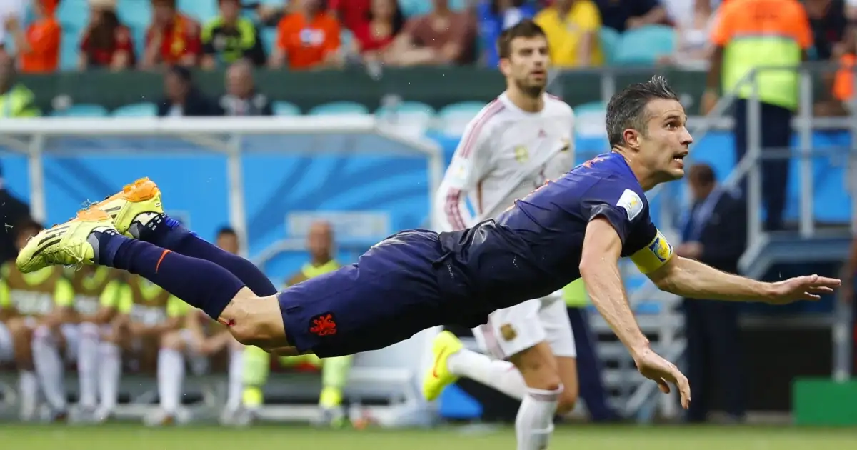 Remembering Robin van Persie’s incredible World Cup diving header