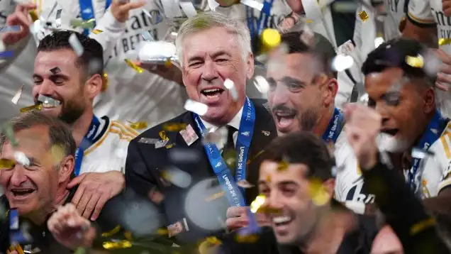 Another Champions League success for Don Carlo.