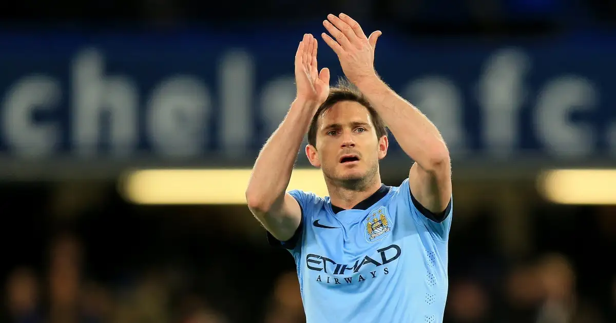 Manchester City's Frank Lampard after the Premier League match against Chelsea at Stamford Bridge, London. Saturday January 31, 2015.